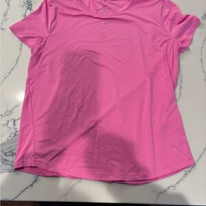 Nike Women's Vibrant Pink Short Sleeve Tee